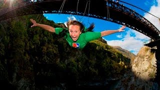 Queenstown  Kawarau Bridge Bungy Jump [upl. by Kerby]