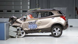 2013 Buick Encore original moderate overlap IIHS crash test [upl. by Boris594]