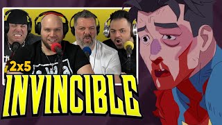 This whole episode was wild First time watching Invincible 2x5 reaction [upl. by Dauf]