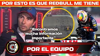 ¡POR ESTO LO AMA VERSTAPPEN CHECO PÉREZ RECONOCE QUE TRABAJO PARA EL EQUIPO EN SPRINT GP DE QATAR [upl. by Simone]