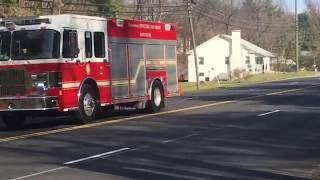 TVFD Squad 2 Responding 111817 [upl. by Anders]