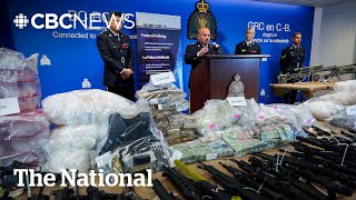 RCMP bust drug ‘superlab’ seize 485M in fentanyl and meth [upl. by Wilek]