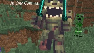 Minecraft 1102111 Orespawn Addon In One Command [upl. by Eboh]