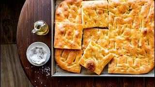 Traditional Tuscan recipes Schiacciata [upl. by Aitnauq]