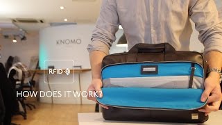 Knomo RFID Blocking Technology  How Does It Work [upl. by Arevle256]