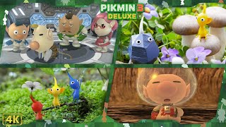 Pikmin 3 Deluxe for Switch ⁴ᴷ Full Playthrough 100 All Fruits Upgrades amp Platinums 2Player [upl. by Neeham498]