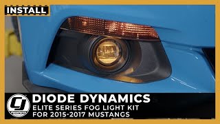 S550 Elite Fog Lights Look SICK 🤩 Diode Dynamics  20152017 Mustang [upl. by Romeon]