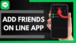 How To Add Friends On Line App [upl. by Nyrhtac]