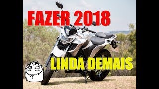 ALERTA DESCANSO XJ6  NOVA FAZER 250 2018 [upl. by Eatnad572]