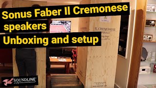 Unboxing and Setting Up the 8500000 Sonus faber Il Cremonese Speakers [upl. by Jacie]