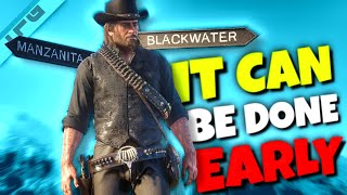 The Easiest Way to Explore Blackwater in Chapter 2  Hidden Loot  RDR2 [upl. by Ara]