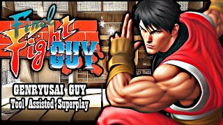 【TAS】FINAL FIGHT GUY SNES \ 1992  GENRYUSAI GUY [upl. by Madelin279]