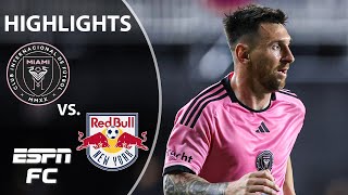 MESSI MAKES HISTORY 🙌 Inter Miami vs New York Red Bulls  MLS Highlights [upl. by Dowd]