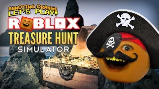 Roblox TREASURE HUNT Sim 👑🏆💰 Annoying Orange Plays 🍊 [upl. by Nizam429]