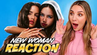 REACTING TO LISA  NEW WOMAN feat Rosalía [upl. by Trik]