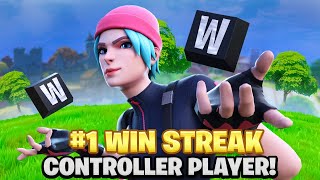 🔴LIVE🔴 RANKED NUMBER 1 WIN STREAK BEST CONTROLLER PLAYER WITH HANDCAM 🎮 [upl. by Leahcin]