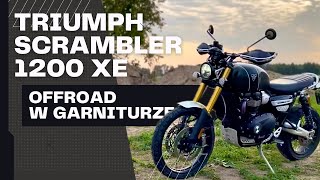 Triumph Scrambler 1200 XE 🦌 Recenzja  Test  Opinia  Pierwsze Wrażenia  POV [upl. by Cinderella]