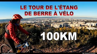 Tour de létang de Berre à vélo  100km [upl. by Laddy459]