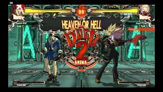 Raseck1410 vs Mae77Chile Guilty Gear Xrd REV 2 [upl. by Ellemrac]