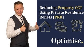 Reduce buy to let Capital Gains Tax CGT utilising Private Residence Relief PRR [upl. by Floyd]