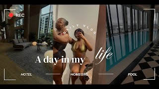 DAILYVLOG COME SPA WITH ME AND THE GIRLS  COCO GOT HURT [upl. by Atnaloj]