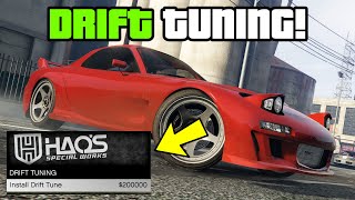 GTA 5  NEW Drift Tuning Guide How It Works  The Chop Shop DLC [upl. by Nivalc]