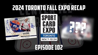 Center Ice Card Cast — Hockey Card Podcast — Ep 102 2024 Toronto Fall Expo Recap [upl. by Icnarf]