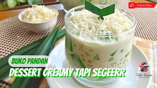 BUKO PANDAN  DESSERT YANG CREAMY TAPI SEGAR BANGETT  😍😍 Cobain yuk [upl. by Erv454]