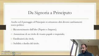 LItalia delle Signorie e dei Principati [upl. by Gawen]