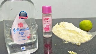 JOHNSON BABY OIL ROSEWATER Beauty Hacks You Need To Try 100 Challenge To Get Fair Skin Beauty Tips [upl. by Aniaj]