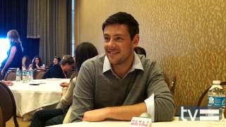 Glee Season 4 Cory Monteith Interview [upl. by Zrike109]