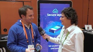 CES 2018 WeStream Secure Mobile WiFi Hotspot [upl. by Auhsuoj]