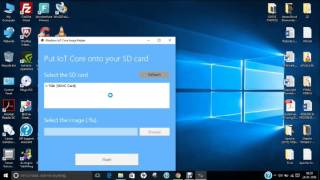Windows 10 IoT Installation on Raspberry Pi 2 [upl. by Swehttam223]