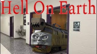 School Bathrooms Portrayed by Thomas [upl. by Aerdnaek]