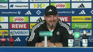 HSV stellt neuen Trainer Steffen Baumgart vor [upl. by Naghem]