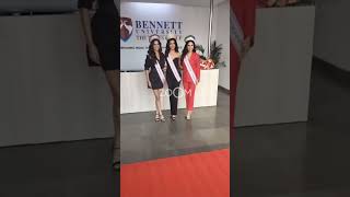 Femina Miss India 2024 winners ARRIVE in STYLE at Bennett University 🥰 shorts [upl. by Odlanier197]