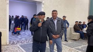 YANGIARIQ ABDULLAYEV UMRBEK OGʻAMIZ XONADONIDA KATTA TOʻY [upl. by Ahsimek]