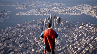 This Unreal Engine 5 Superman Demo is MIND BLOWING 4K [upl. by Bettzel]