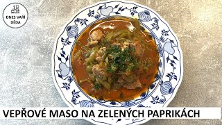 Vepřové maso na zelených paprikách  Josef Holub [upl. by Lorne]