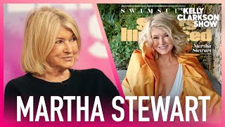 Martha Stewart Reacts To Sports Illustrated Swimsuit Cover At 81 [upl. by Ivett214]