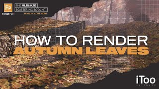 How to quickly add fallen leaves to your 3ds Max scenes [upl. by Narmis]