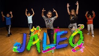 Nicky Jam amp Steve Aoki  Jaleo Dance Video  Easy Kids Choreography  MihranTV [upl. by Dumm]