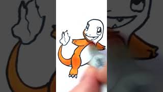 Coloring Charmander 4 shorts [upl. by Nitsir]