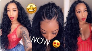 Okay Outre Braided 13x6 Synthetic Wig Ft Elevatestyles [upl. by Eddi]