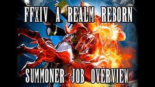 FFXIV ARR Summoner Job Guide Patch 20 [upl. by Adnuahsor]