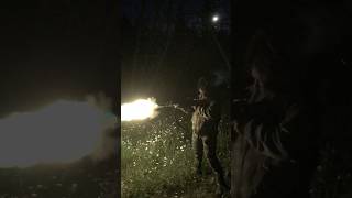 Ruger AR556 AR15  Night Shooting AR15 shorts [upl. by Aimas]