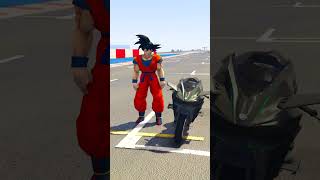 GTA V  NINJA H2R VS ONE WHEEL BIKE IN GTA 5  gta gta5thar shorts viral gta gta5 [upl. by Bennett631]