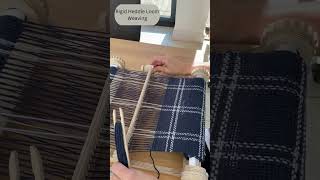 Rigid Heddle Loom Weavingweavingloom scarf handweaving handmade rigidheddleweaving hobby [upl. by Claudette112]