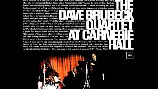 The Dave Brubeck Quartet  For All We Know  At Carnegie Hall 1963 [upl. by Airotcivairam]