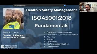 Introduction to ISO 45001 [upl. by Fulmer]